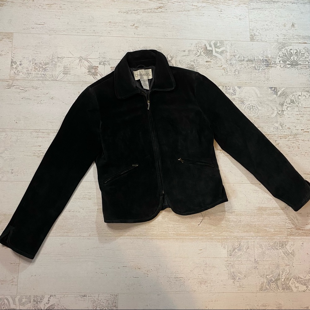 Vintage Chadwick’s Soft Leather Zip Up Jacket